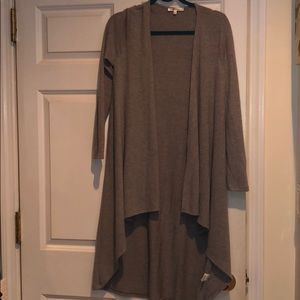 High low cardigan sweater!